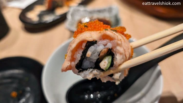 Aburi Salmon Mentai Maki